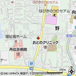 大阪府羽曳野市野308周辺の地図