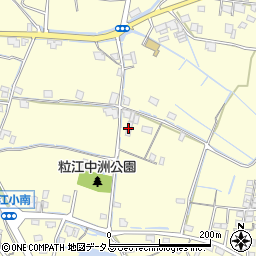 吉田庭石園周辺の地図