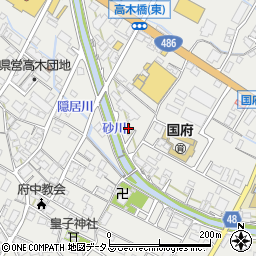 広島県府中市高木町579周辺の地図