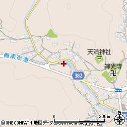 岡山県浅口市金光町上竹2150周辺の地図