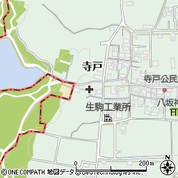 奈良県北葛城郡広陵町寺戸410周辺の地図