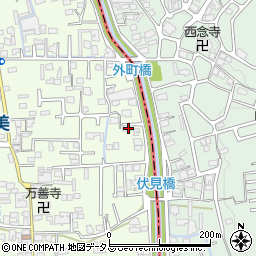 奈良県香芝市上中450-12周辺の地図