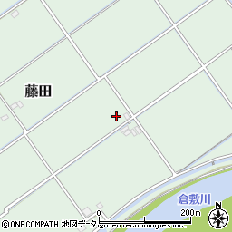 岡山県岡山市南区藤田141周辺の地図