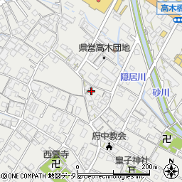 広島県府中市高木町988周辺の地図