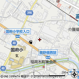広島県府中市高木町677周辺の地図