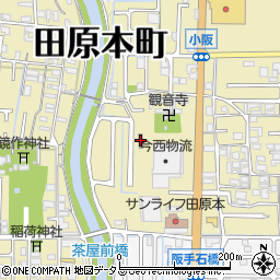 小阪公民館周辺の地図