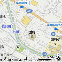広島県府中市高木町576周辺の地図