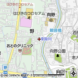 大阪府羽曳野市野440周辺の地図