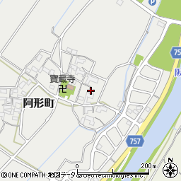 三重県松阪市阿形町383周辺の地図