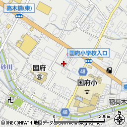 広島県府中市高木町555周辺の地図