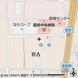 奈良県磯城郡田原本町宮古360-2周辺の地図