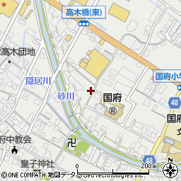広島県府中市高木町577周辺の地図