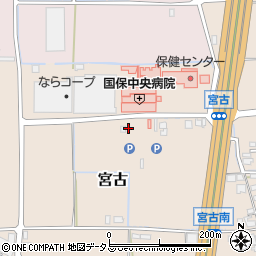 奈良県磯城郡田原本町宮古359-3周辺の地図