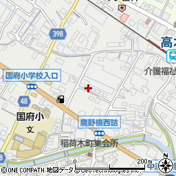 広島県府中市高木町674-19周辺の地図