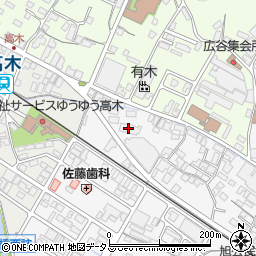 有限会社橘高石材店周辺の地図