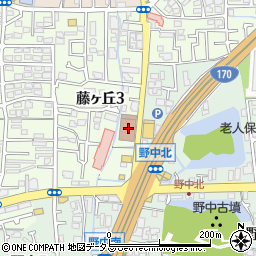 ゆうちょ銀行藤井寺店周辺の地図