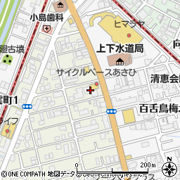 大阪府堺市北区百舌鳥赤畑町2丁周辺の地図