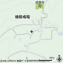 奈良県宇陀市榛原戒場313周辺の地図