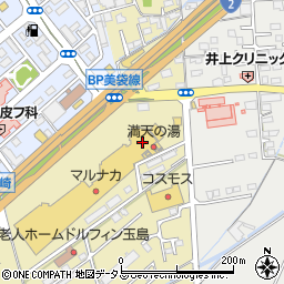 タナカメガネマルナカ新倉敷店周辺の地図