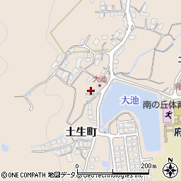 広島県府中市土生町940周辺の地図