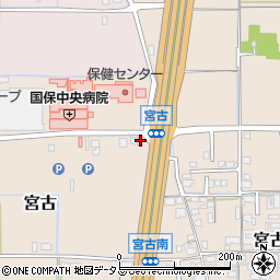 奈良県磯城郡田原本町宮古345-5周辺の地図