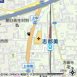 ドン・キホーテ香芝インター店周辺の地図