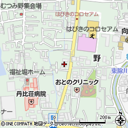 大阪府羽曳野市野304周辺の地図