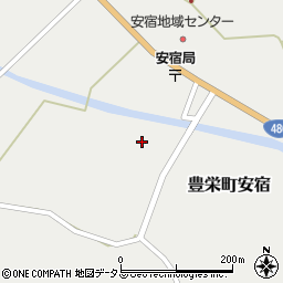 広島県東広島市豊栄町安宿1240周辺の地図