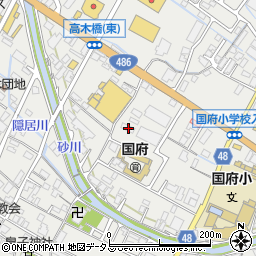 広島県府中市高木町572周辺の地図