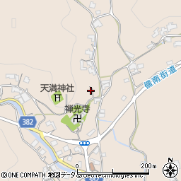 岡山県浅口市金光町上竹519周辺の地図