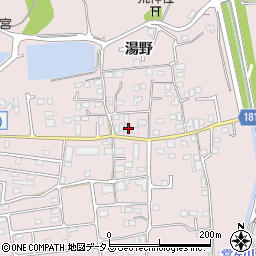 広島県福山市神辺町湯野1044-3周辺の地図