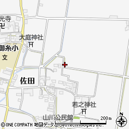 三重県多気郡明和町佐田周辺の地図