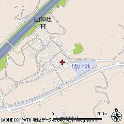岡山県浅口市金光町上竹1698周辺の地図