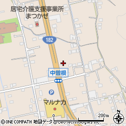 広島県福山市加茂町上加茂282周辺の地図