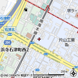 社団法人大阪府トラック協会　泉州支部周辺の地図