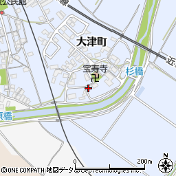 三重県松阪市大津町1085周辺の地図
