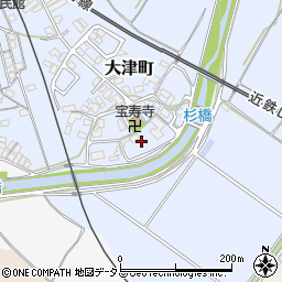 三重県松阪市大津町1088周辺の地図