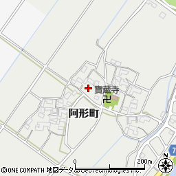 三重県松阪市阿形町393周辺の地図