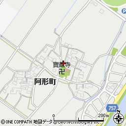 三重県松阪市阿形町388周辺の地図