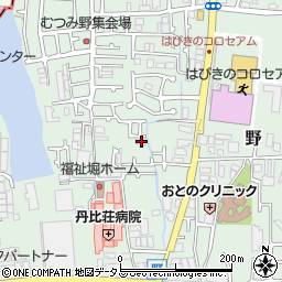 大阪府羽曳野市野300周辺の地図