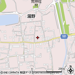 広島県福山市神辺町湯野1080周辺の地図