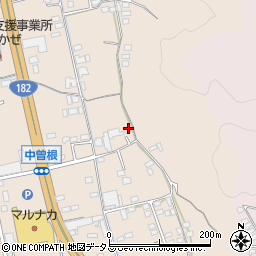 広島県福山市加茂町上加茂548周辺の地図