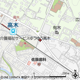 広島県府中市中須町1197周辺の地図
