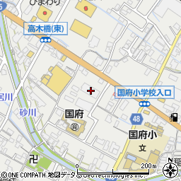 広島県府中市高木町543-3周辺の地図