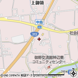 広島県福山市神辺町上御領201周辺の地図