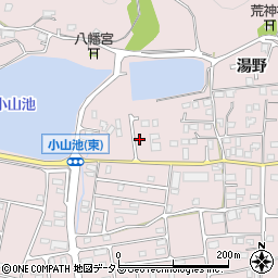 広島県福山市神辺町湯野1171-1周辺の地図