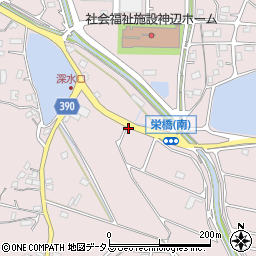 広島県福山市神辺町湯野1278周辺の地図