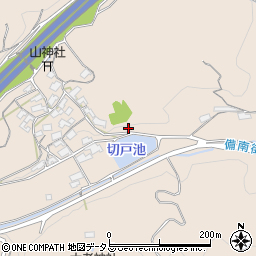 岡山県浅口市金光町上竹1483周辺の地図