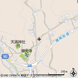 岡山県浅口市金光町上竹512周辺の地図