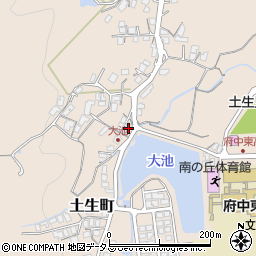 広島県府中市土生町976周辺の地図